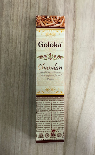 Incienso Goloka Premium Chandan sándalo